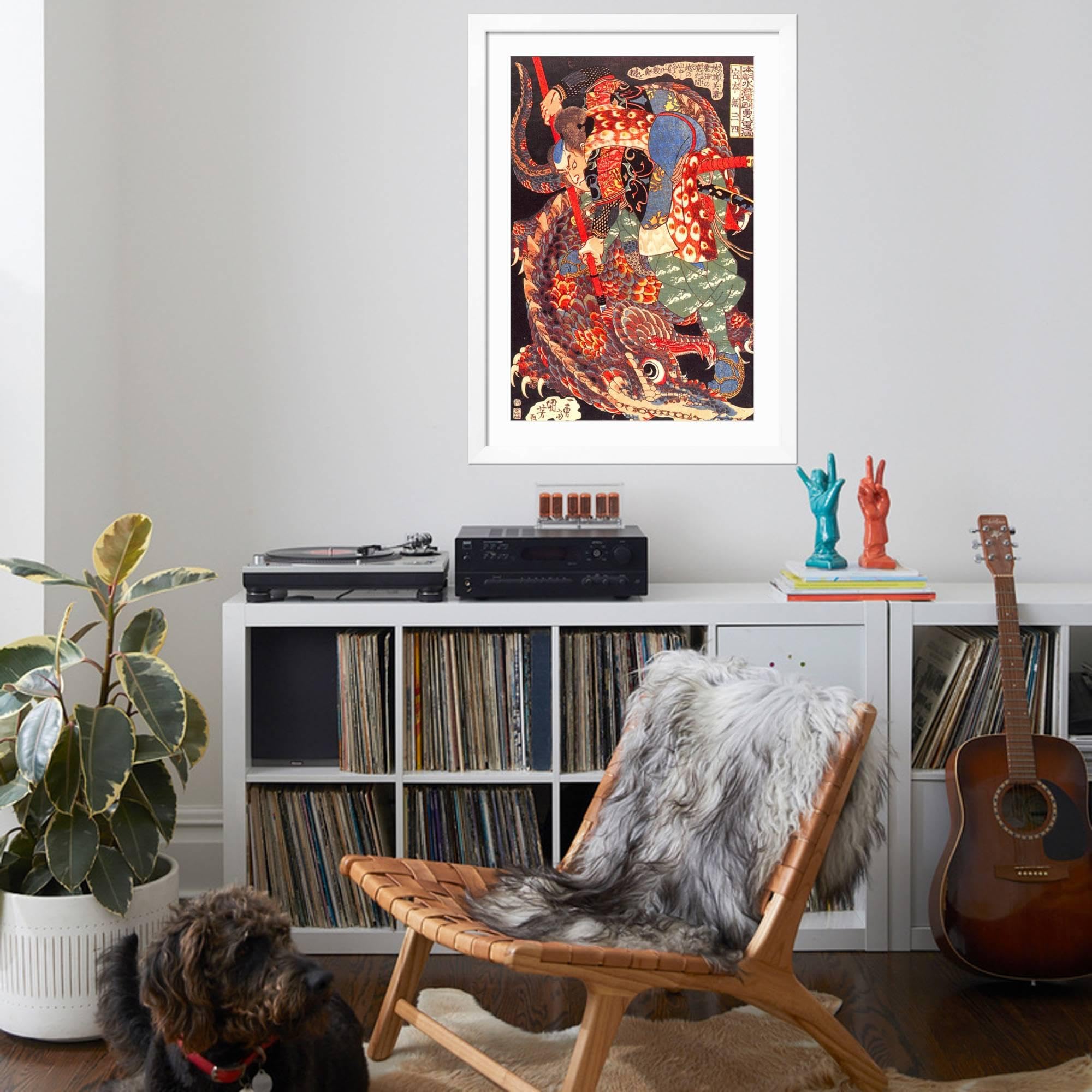 Amazon.com: AllPosters Wall Giclee Print Miyamoto Musashi Killing